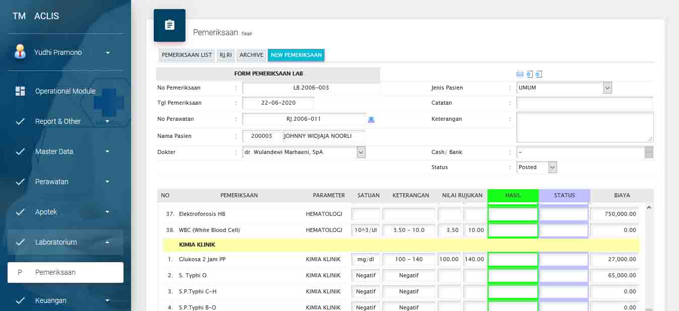 Jual Aplikasi Software Apotek, Klinik & Laboratorium Information System